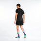 Chief Miller Compression Socks>Over-the-Calf>Marathon Marathon Printed, Rainbow Tie Dye Apparel