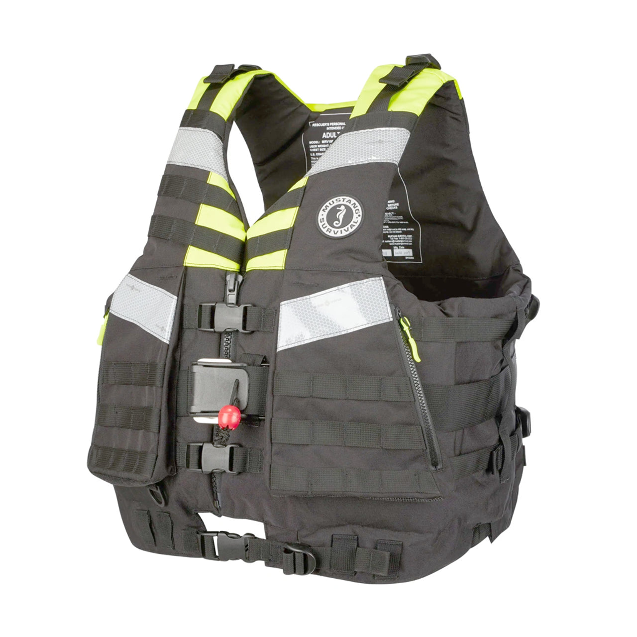 Mustang Survival Universal Swift Water Rescue Vest – Industry-Leading PFD for Swift Water Rescue