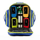 Medical oxygen tank carrier backpack with colored compartments, Scherber Ultimate First Responder Trauma O2 Backpack