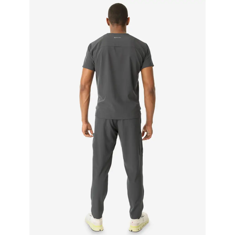 Men’s Double-Pocket Scrub Top - Men’s Scrub Top