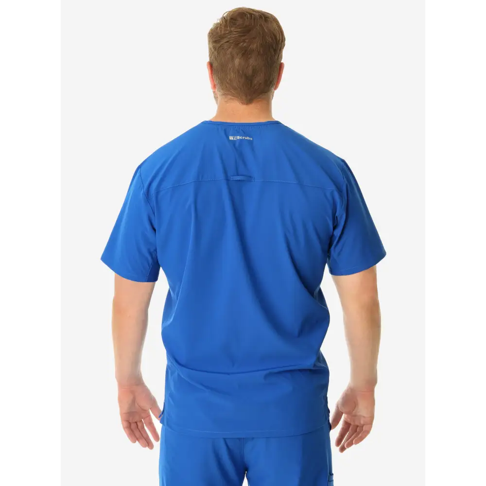 Men’s Double-Pocket Scrub Top - Men’s Scrub Top