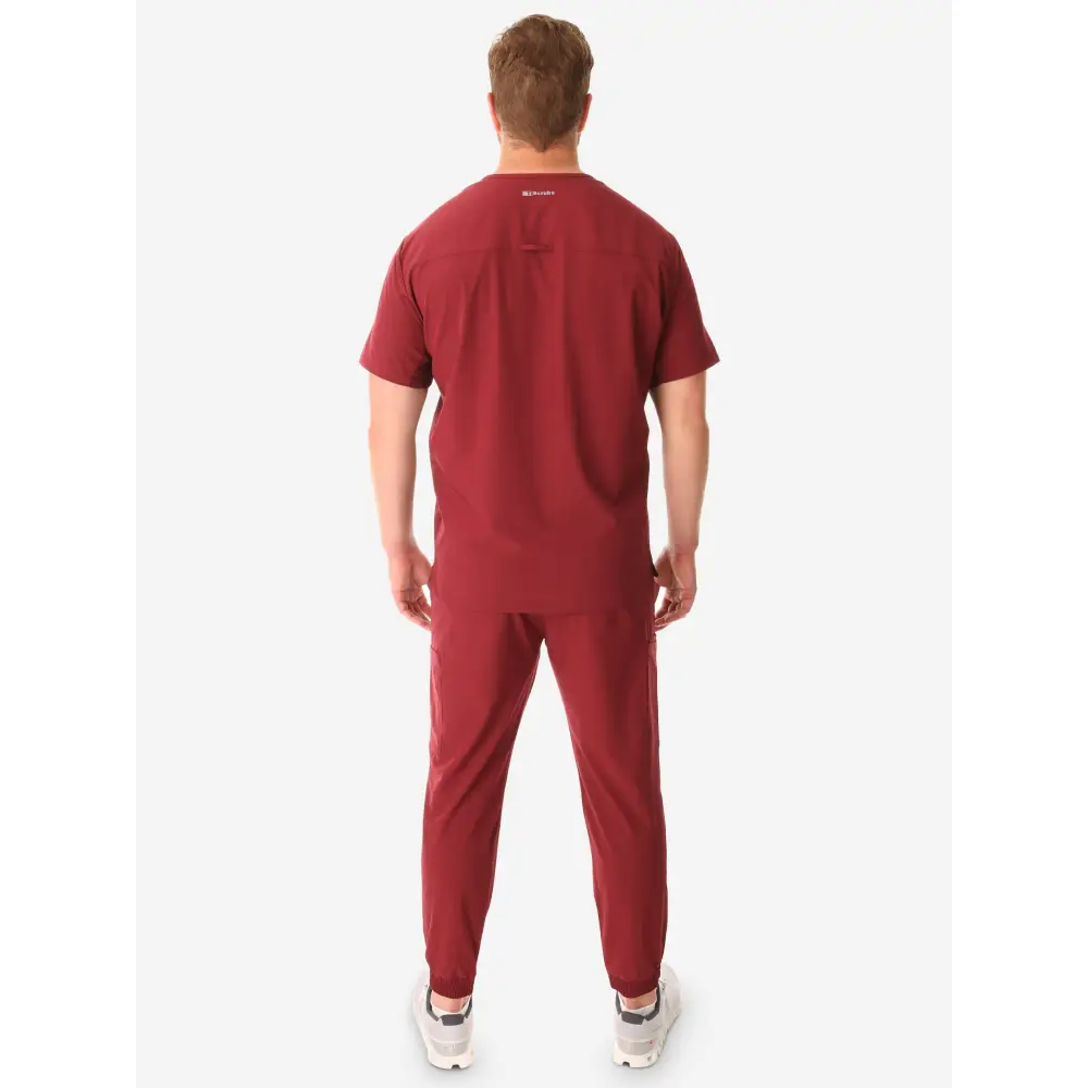 Men’s Double-Pocket Scrub Top - Men’s Scrub Top