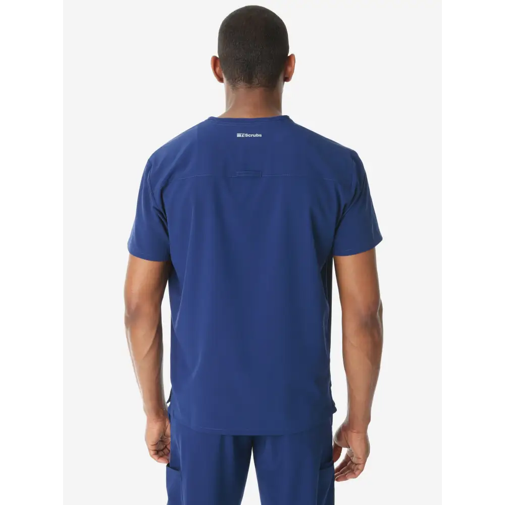 Men’s Double-Pocket Scrub Top - Men’s Scrub Top