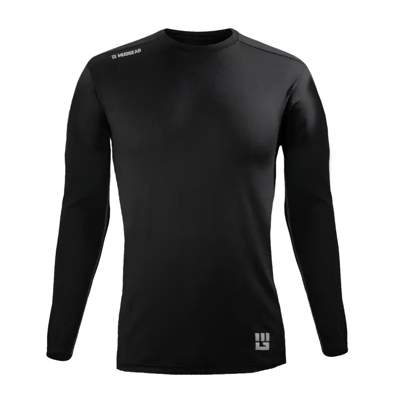 Men's Fitted Performance Shirt VX - Long Sleeve (Black) - Chief Miller Apparel