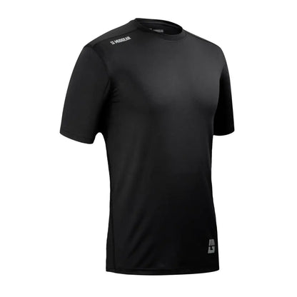 Men’s Fitted Performance Shirt VX - Short Sleeve (Black) - Small - Inventory