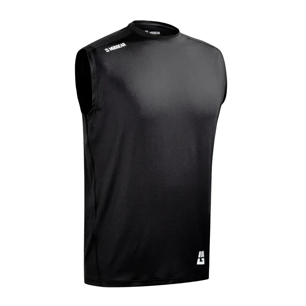 Men’s Fitted Performance Shirt VX - Sleeveless (Black) - Inventory