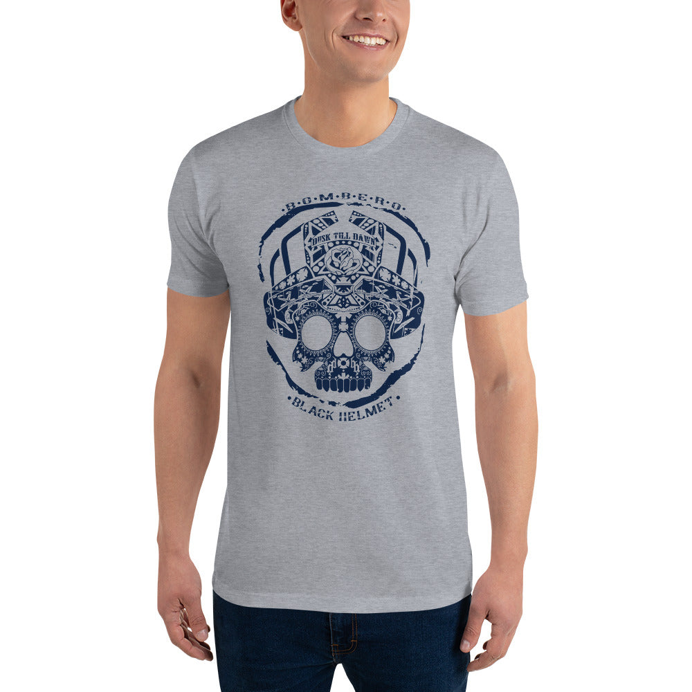 Bomberos Dusk To Dawn Premium Tee in Heather Grey