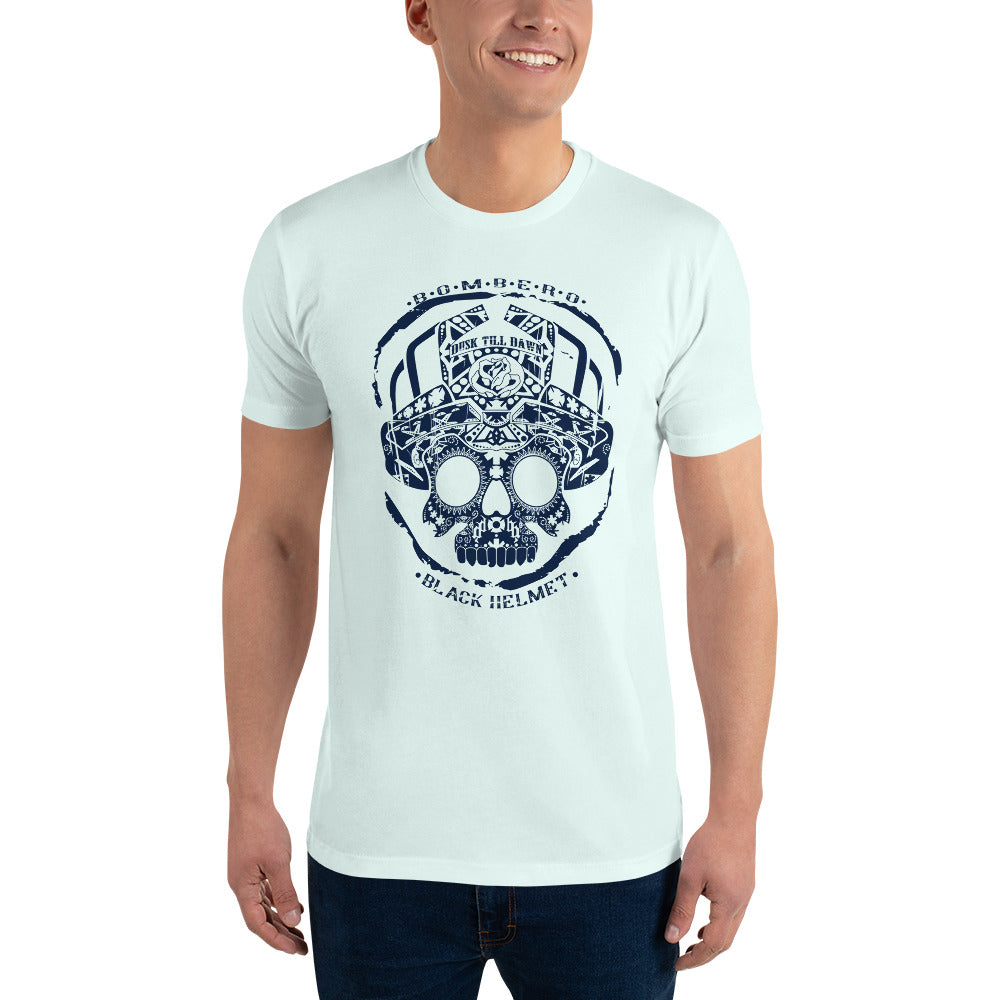 Bomberos Dusk To Dawn Premium Tee in Light Blue