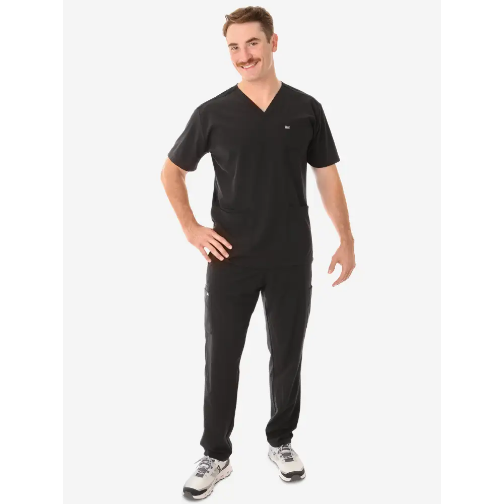 Men’s Five-Pocket Scrub Top - Men’s Scrub Top