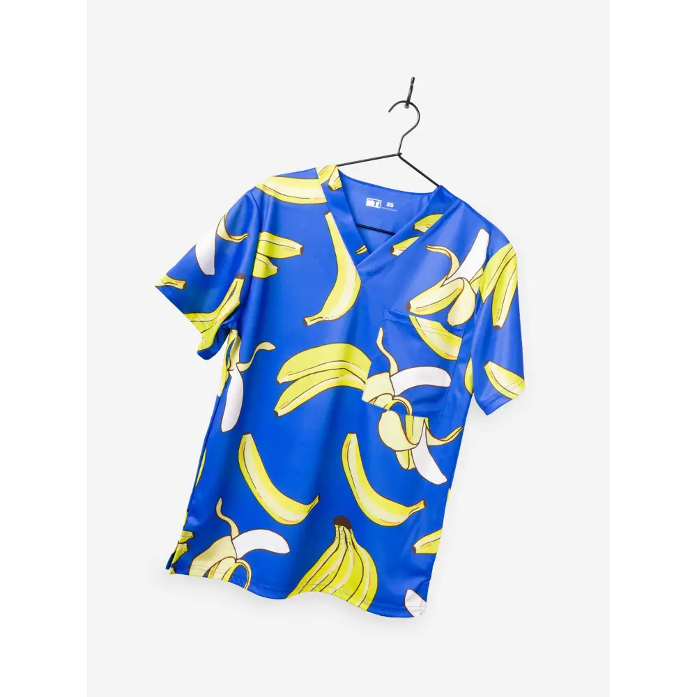 Men’s ’Gone Bananas’ Scrub Top - Men’s Scrub Top