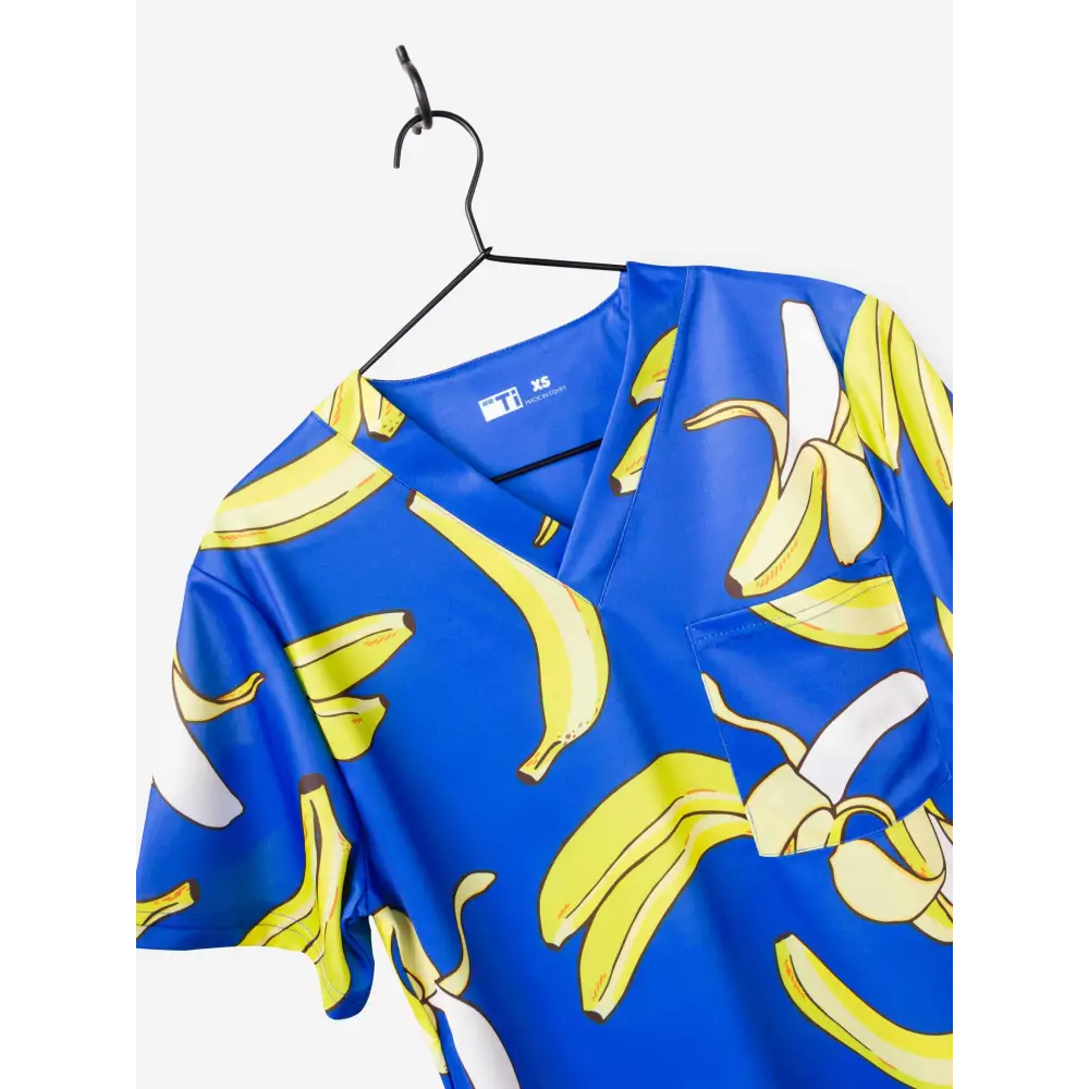 Men’s ’Gone Bananas’ Scrub Top - Men’s Scrub Top