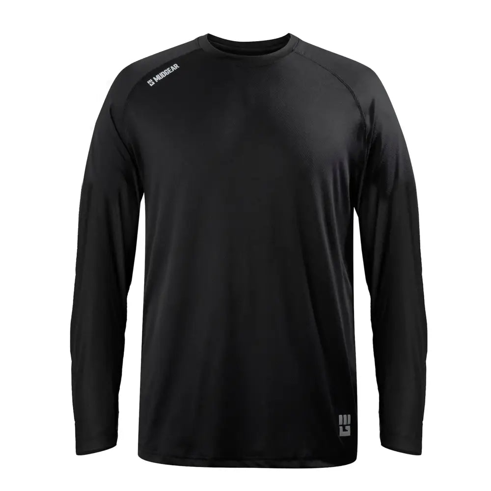 Men’s Loose Fit Performance Shirt VX - Long Sleeve (Black) - Inventory