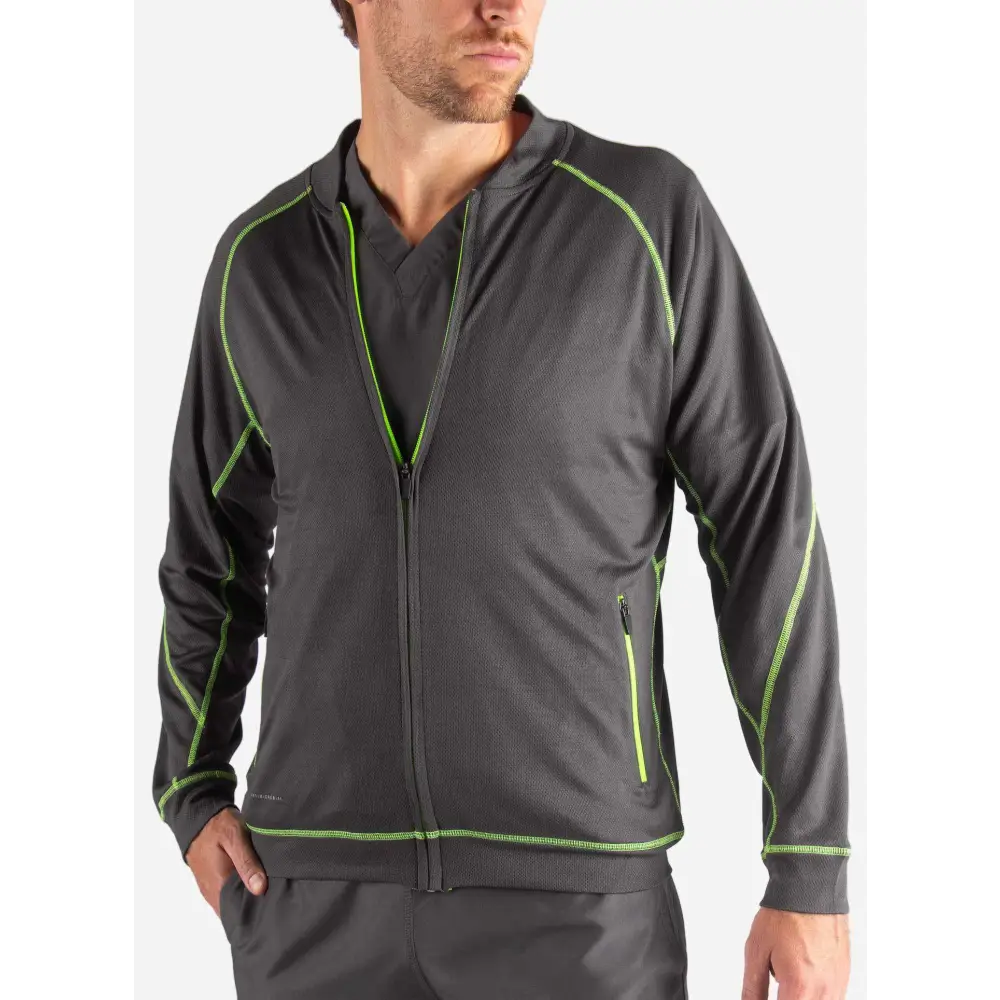 Men’s Scrub Jacket - Dark Titanium / XS - Men’s Scrub Top