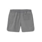 Gray athletic shorts with elastic waistband for men, ideal for First Responders’ needs