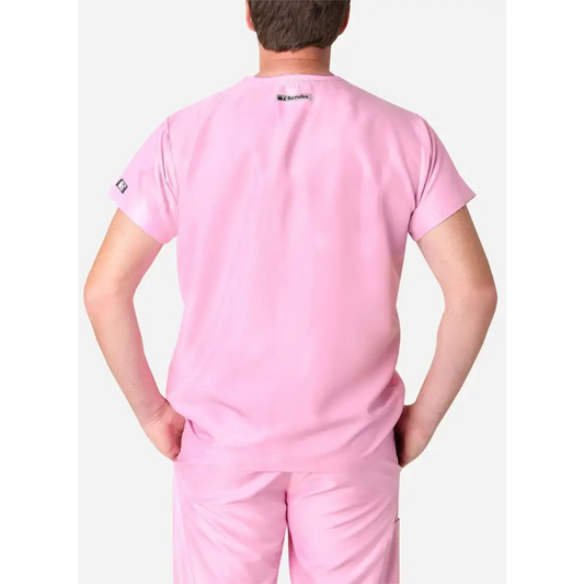 Men’s Simple Scrub Top - Men’s Scrub Top