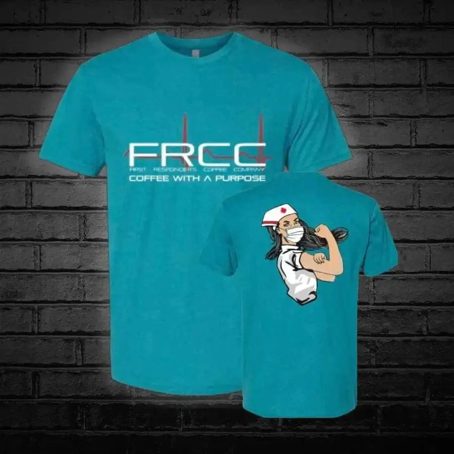 Men's/Women's Shirt, Nurse Teal/White - Chief Miller Apparel