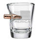 Chief Miller Handmade Glass 'Merica Shot Glass - 2oz Apparel