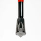 Metal router bit with red collar and V-shaped cutting edge for REAPER composite handle