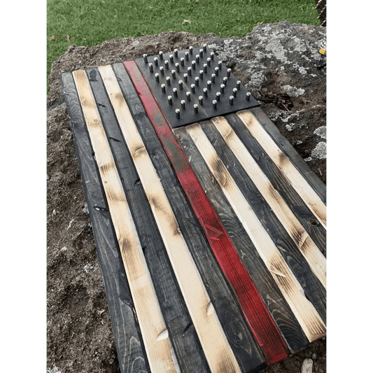 Meticulously Handcrafted American Flags with Brass Casings - Chief Miller Apparel