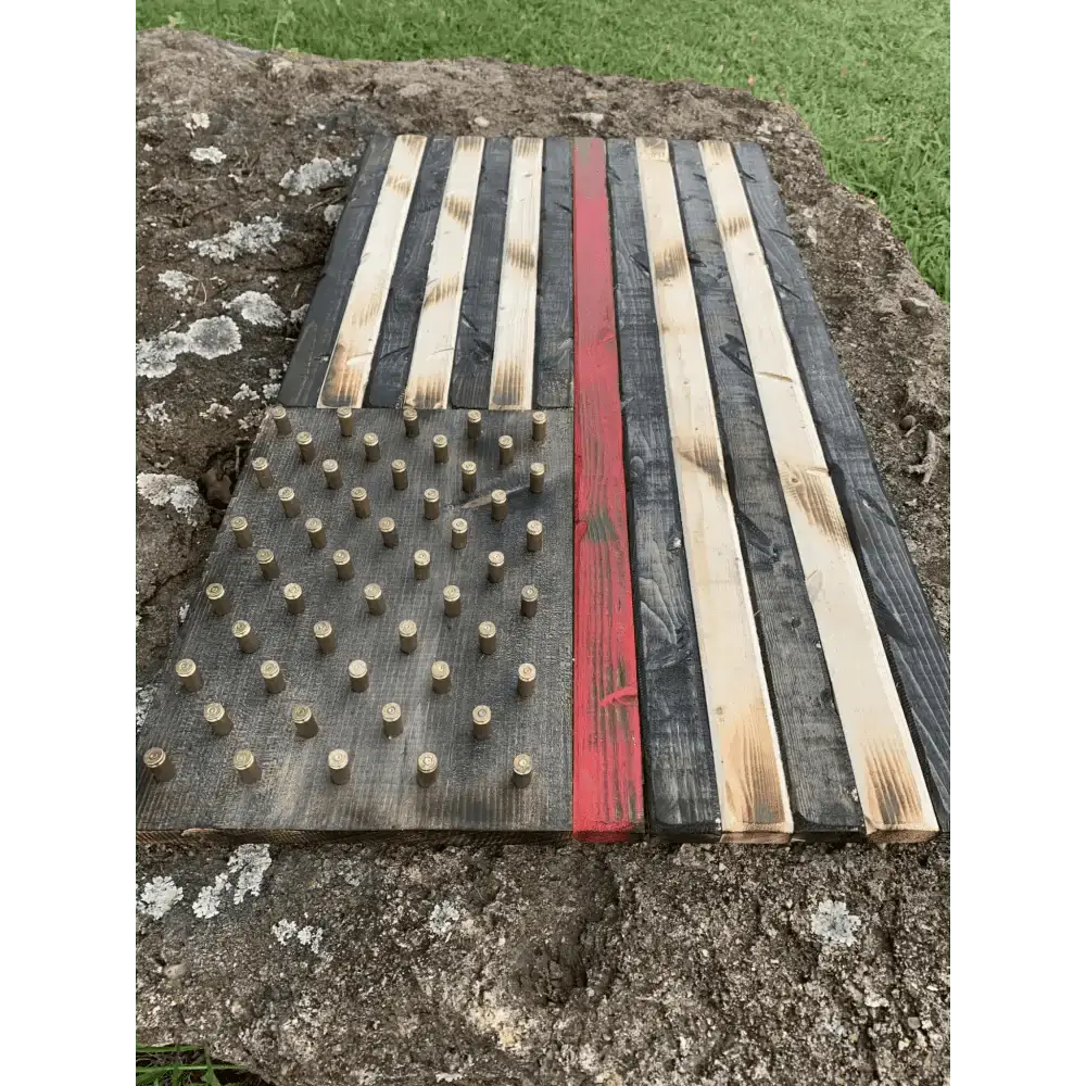 Meticulously Handcrafted American Flags with Brass Casings - Chief Miller Apparel