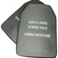 Military-style ballistic armor plate for BIG BOY VEST XL COMBO PACKAGE by Redemption Tactical