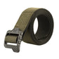 Olive green M-Tac Double Sided Lite Tactical Belt with plastic buckle for versatile use