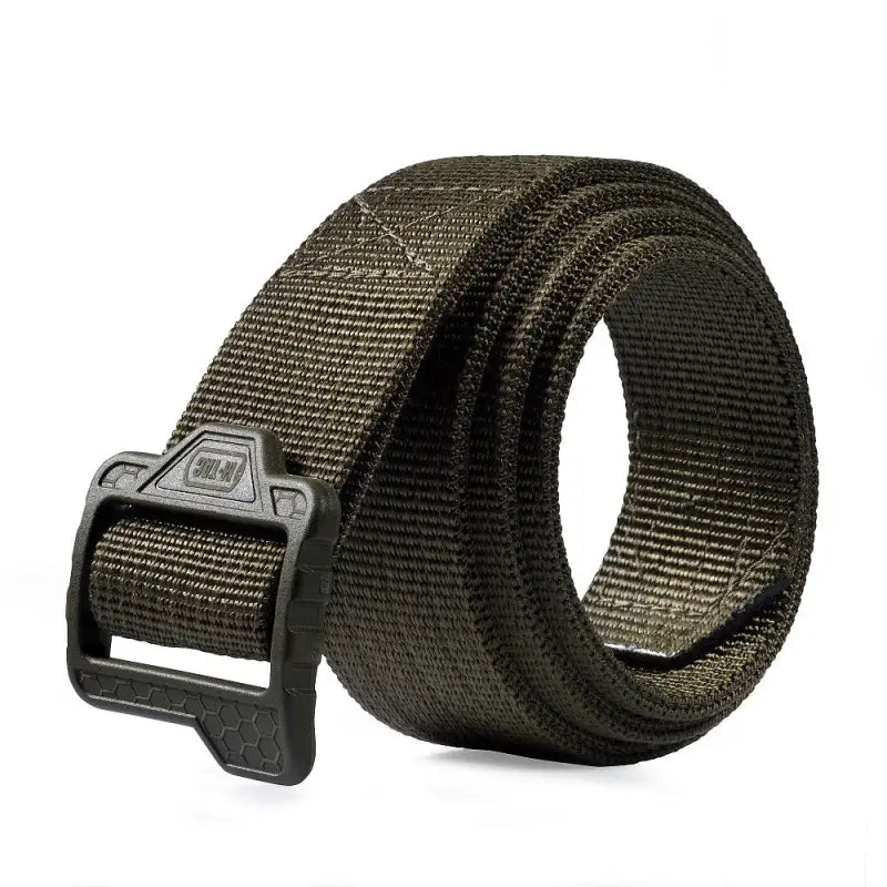 M-Tac Double Duty Tactical Belt Hex featuring a quick-release buckle for durability