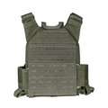 Military-style olive green QRF Plate Carrier, level III, for wearing body armor