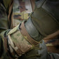 Military tactical glove with camouflage and reinforced knuckles for M-Tac Gloves Police