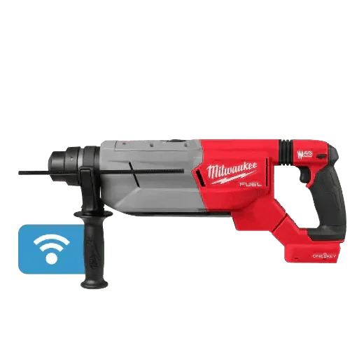 Chief Miller Handheld Power Drills Milwaukee 2916-20 M18 FUEL™ 1-1/4" SDS Plus D-Handle Rotary Hammer w/ ONE-KEY™ Apparel