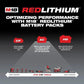 Milwaukee 48-11-1852 M18™ REDLITHIUM™ XC 5.0Ah Extended Capacity Battery Pack (2 Piece) - Chief Miller Apparel