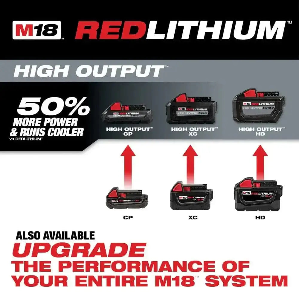 Milwaukee 48-11-1852 M18™ REDLITHIUM™ XC 5.0Ah Extended Capacity Battery Pack (2 Piece) - Chief Miller Apparel