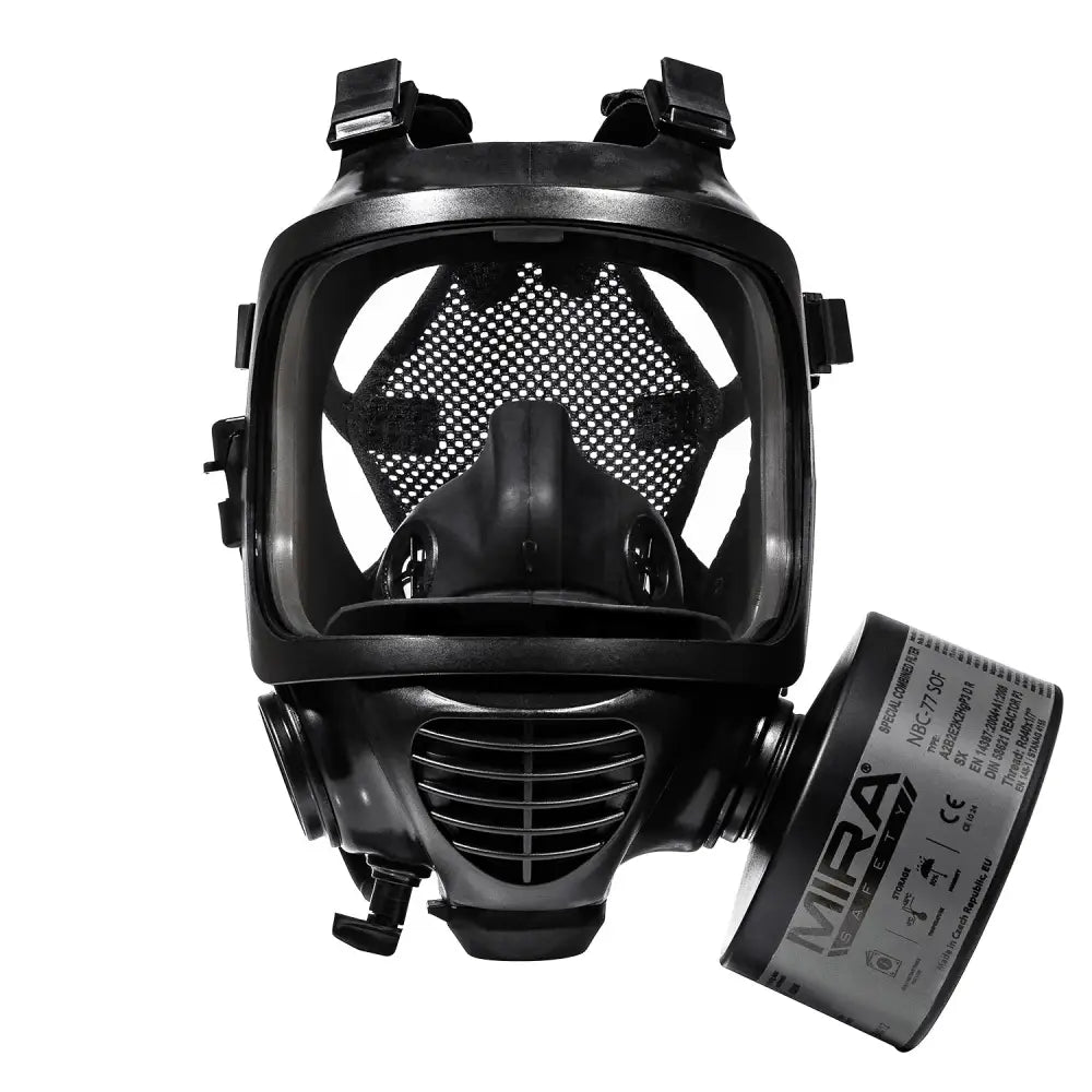 MIRA Safety CM-6M Tactical Gas Mask - Full-Face Respirator for CBRN Defense - Gas Mask