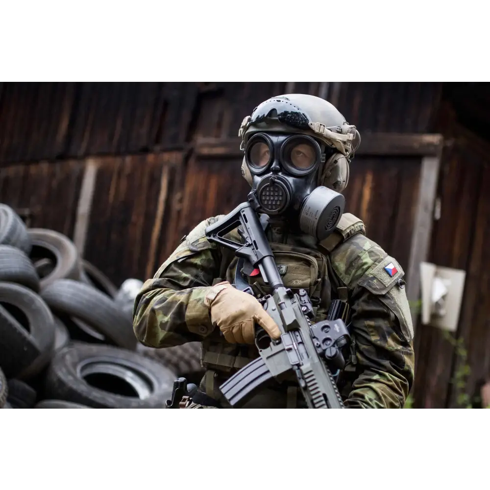 MIRA Safety CM-7M Military Gas Mask - CBRN Protection Military Special Forces Police Squads and Rescue Teams - Gas Mask