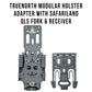 Modular holster adapter with QLS fork for Sig Sauer P365-XMacro and P365-XMacro Comp holster