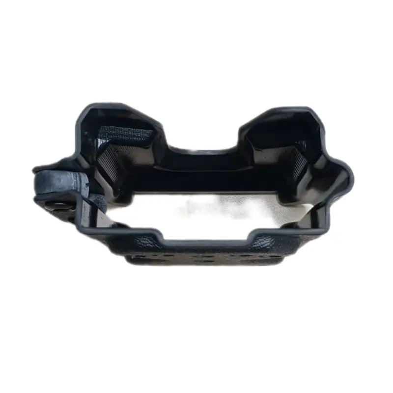 Black plastic mounting bracket with cutouts for Motorola V300 Body Cam on 2’’ or 3’’ Molle