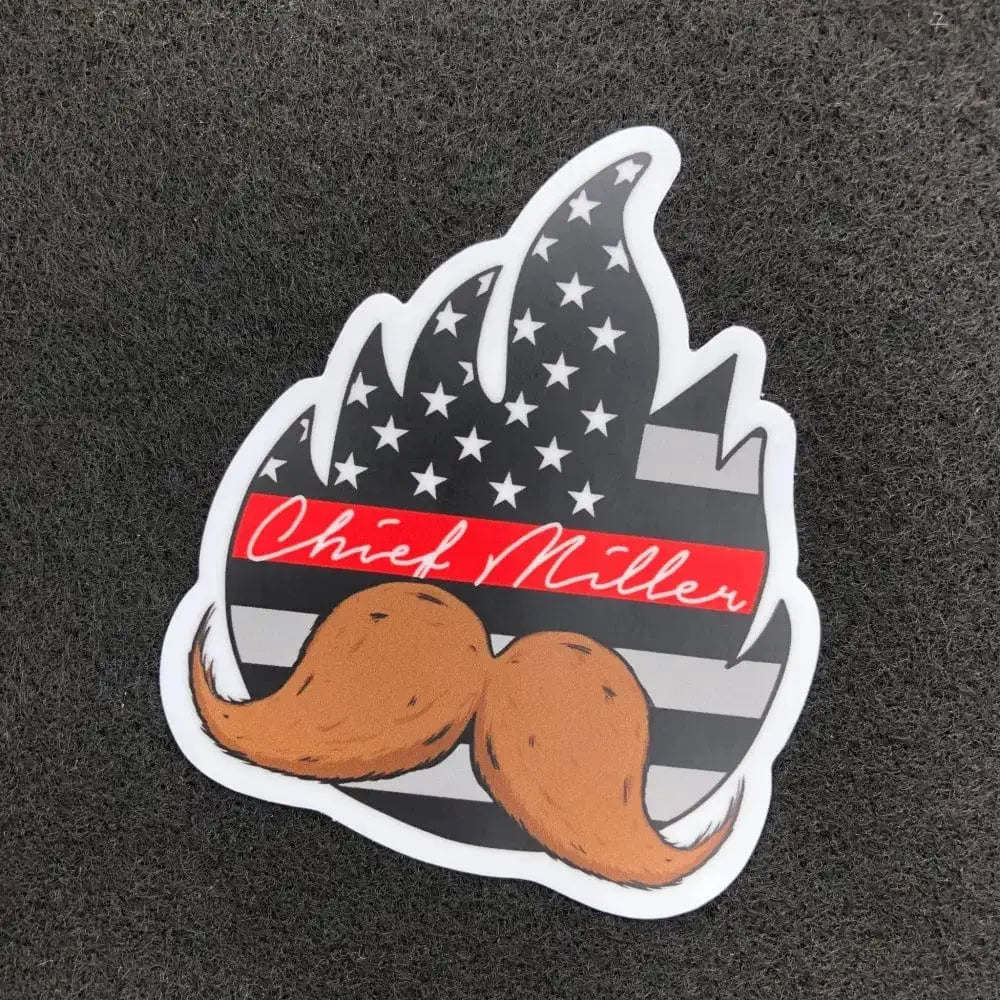 Movember Decal - Chief Miller Apparel