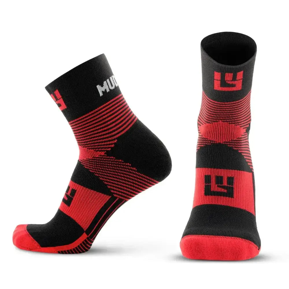 MudGear Hybrid Training Sock (RED) - Chief Miller Apparel