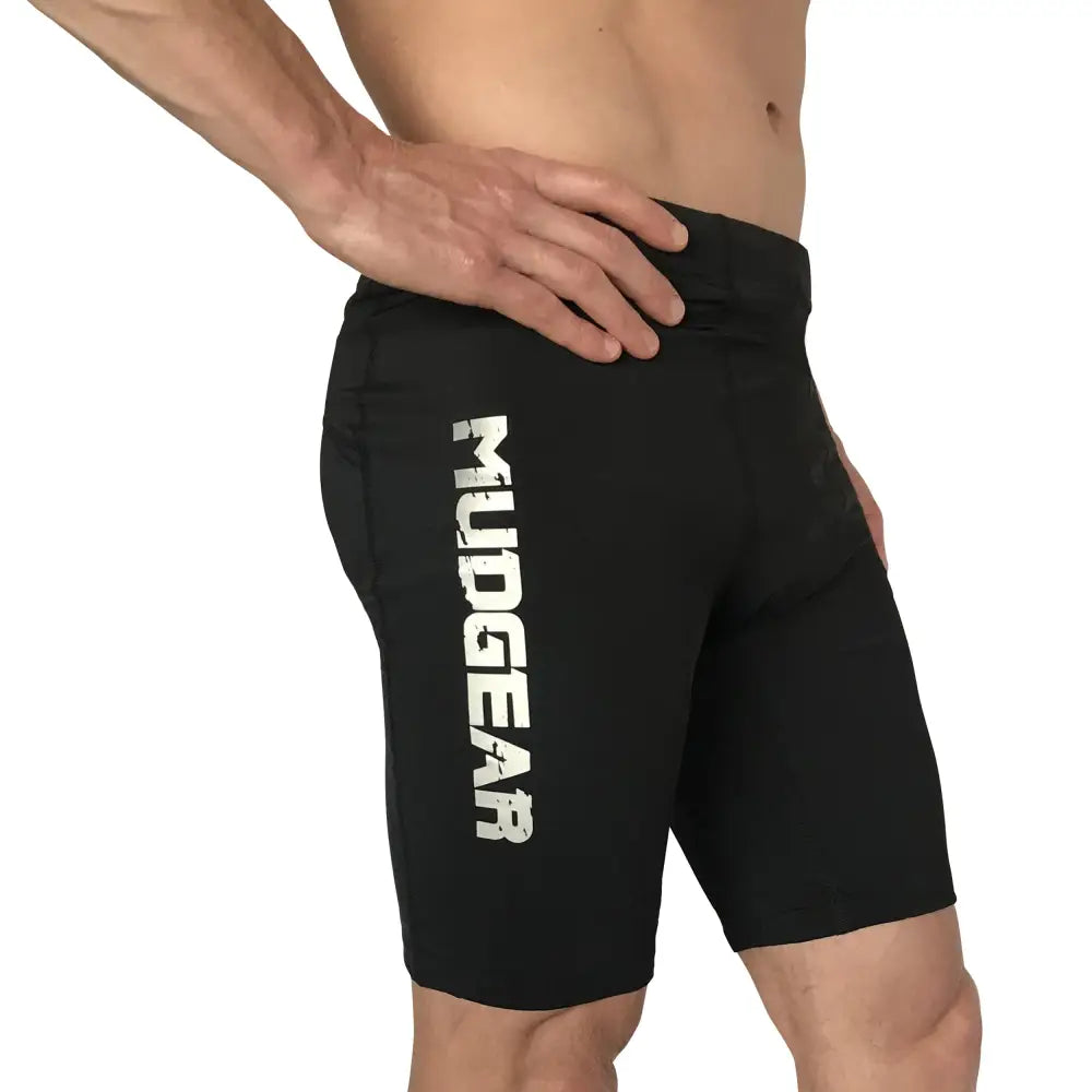 MudGear Men’s Elite-Fit Compression Shorts - Small (28-30) - Inventory