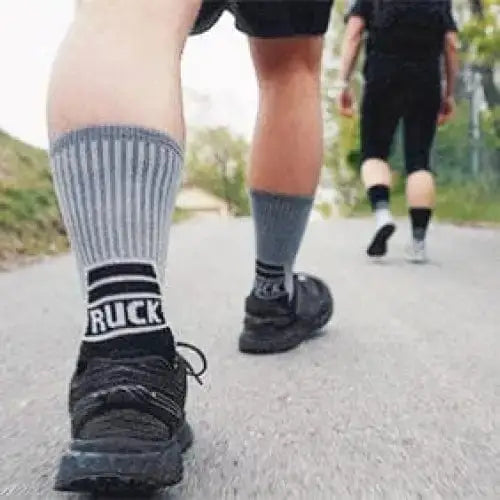 MudGear Ruck Sock (Gray/Black) - Chief Miller Apparel