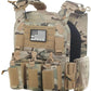 Redemption Tactical CRUSADER 2.0 plate carrier vest with magazine pouches and flag patch