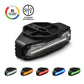 Multicolor LED safety light with 3-mode technology from Feniex Q Series Under Mirror Puck