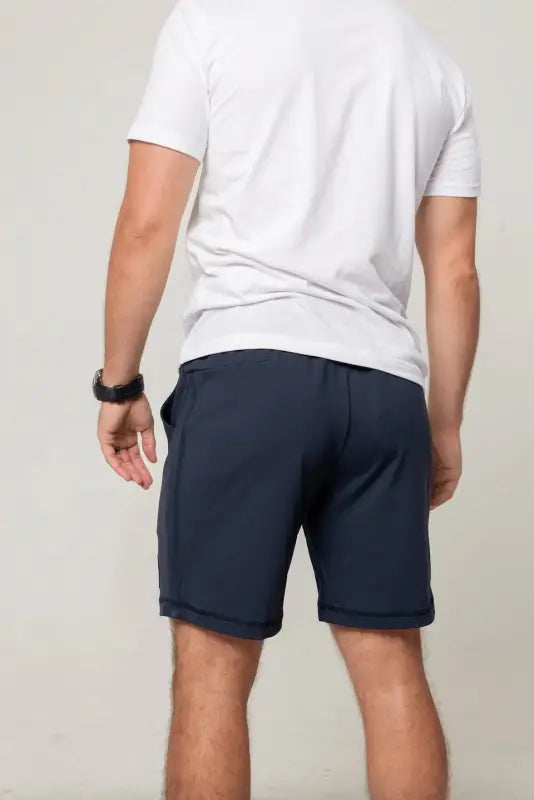 Navy blue Carrier Shorts with rolled cuffs from Arrowhead Tactical Apparel