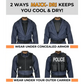 Navy blue Maxx-Dri Vest 4.0 offers adjustable fit for body armor and tactical gear