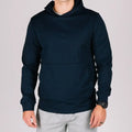 Navy blue Durable Concealment Hoodie with hand pocket and smooth draws for casual wear