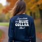 Navy blue crew sweatshirt featuring a classic unisex fit from Save A Horse collection