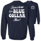 Navy blue crew sweatshirt with classic unisex fit from Save A Horse collection