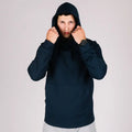Navy Durable Concealment Hoodie with Hand Pocket and Smooth Draws