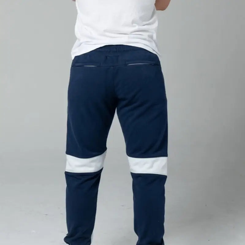 Navy and white Carrier Joggers Mk.II with concealed carry and carrier retention feature