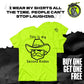 Neon green My Second Rodeo Safety Yellow T-Shirt with cowboy graphic design